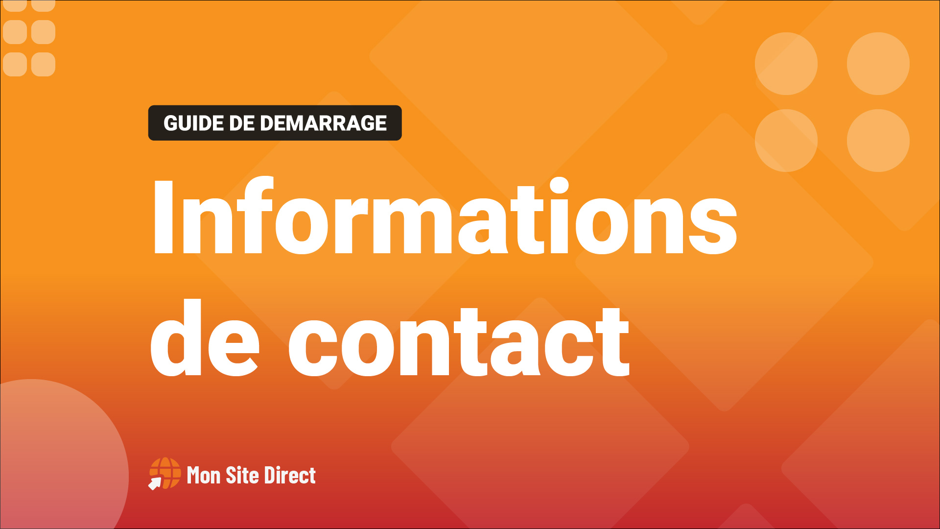 Créer un formulaire de contact